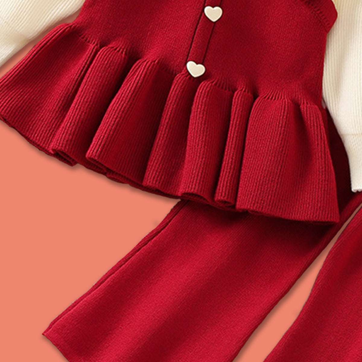 GIRL'S SWEATER TROUSER SET